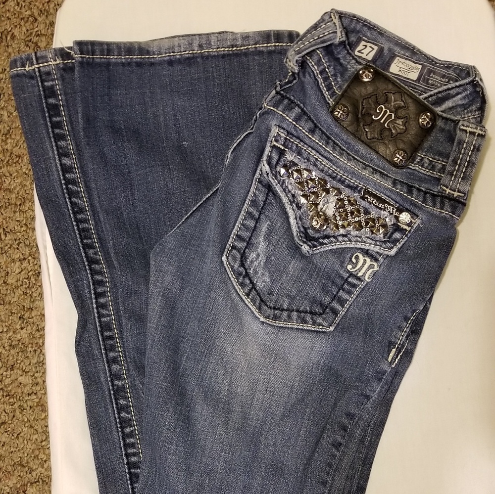 ♡☆♡ Miss Me Jeans size 27's boot style
